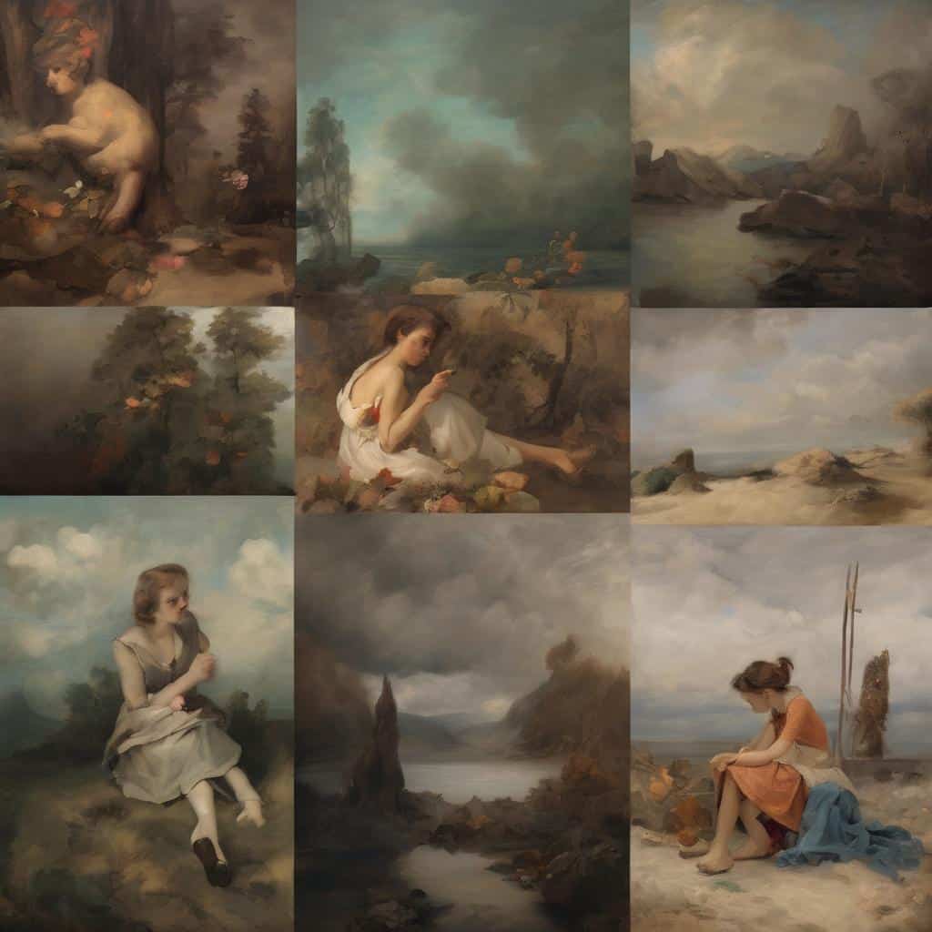 Αλτ κείμενο: Πίνακες τέχνης με δημιουργικό και καινοτόμο χαρακτήρα στη σύγχρονη τέχνη.